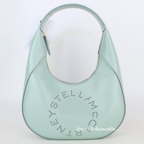 NEW STELLA MCCARTNEY Small Logo Hobo Bag - Picture 8 of 16